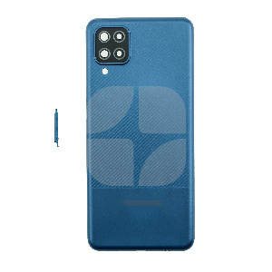 Arxa qapaq kamera şüşəsi ilə Samsung A12/ A12 Nacho (A125F/ A127F) mavi ehtiyat hissəsi - iFix