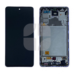 Ekran Samsung A72 (A725F) çərçivədə qara OLED ehtiyat hissəsi - iFix
