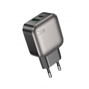 Şarj adapteri PD 20W + USB QC Borofone BAS54A (Type-C) qara Şarj adapteri PD 20W + USB QC Borofone BAS54A (Type-C) qara