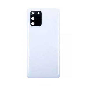 Arxa qapaq kamera şüşəsi ilə Samsung S10 Lite (G770F) ağ Arxa qapaq kamera şüşəsi ilə Samsung S10 Lite (G770F) ağ