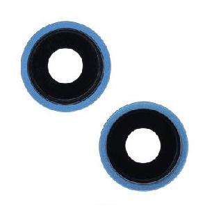 Kamera şüşəsi iPhone 13/ iPhone 13 mini çərçivədə mavi