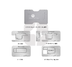 Trafaret modul ilə Mechanic iPhone X/ XS/ XS Max/ 11/ 11 Pro/ 11 Pro Max ehtiyat hissəsi - iFix