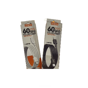 Kabel PD 60W Moxom MX-CB228 (Type-C) ağ Kabel PD 60W Moxom MX-CB228 (Type-C) ağ