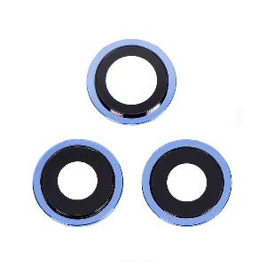 Kamera şüşəsi iPhone 12 Pro çərçivədə mavi