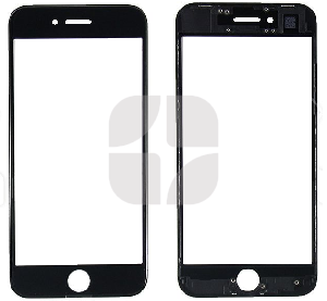 Şüşə ekran üçün/ OCA/ çərçivə iPhone 8/ iPhone SE 2020 qara ehtiyat hissəsi - iFix