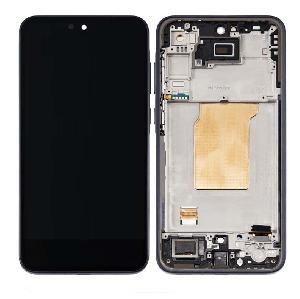 Ekran Samsung A35 (A356) çərçivədə qara OLED