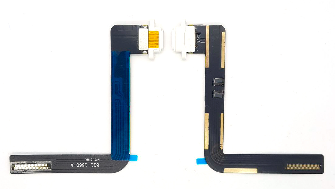 Шлейф зарядки iPad Air  iPad 9.7 2017  iPad 9.7 2018 (A1474  A1475) белый