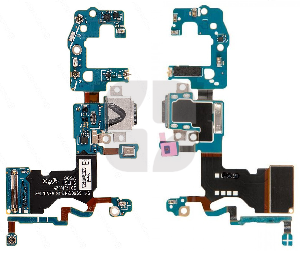 Enerji doldurma paneli/ mikrofon Samsung S9 (G960F) ORG ehtiyat hissəsi - iFix