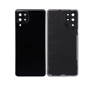 Arxa qapaq kamera şüşəsi ilə Samsung A22 (A225F) qara Arxa qapaq kamera şüşəsi ilə Samsung A22 (A225F) qara