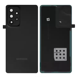 Arxa qapaq kamera şüşəsi ilə Samsung A53 5G (A536B) qara Arxa qapaq kamera şüşəsi ilə Samsung A53 5G (A536B) qara