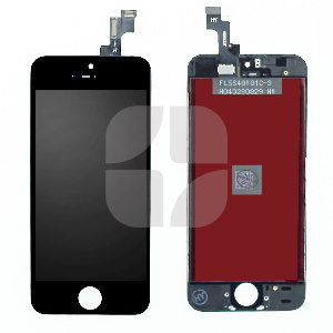 Ekran iPhone 5s/ iPhone SE qara ehtiyat hissəsi - iFix