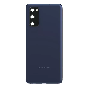 Arxa qapaq kamera şüşəsi ilə Samsung S20 FE (G780F) mavi 