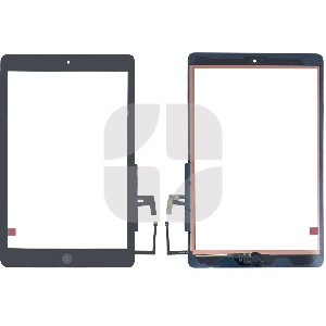 Sensor iPad Air/ iPad 5 9.7" 2017 (A1474/ A1475/ A1476/ A1822/ A1823) HOME düyməsi ilə qara ORG ehtiyat hissəsi - iFix