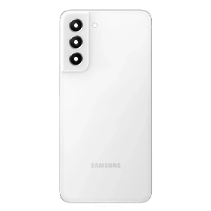 Arxa qapaq kamera şüşəsi ilə Samsung S21 (G991B) ağ Arxa qapaq kamera şüşəsi ilə Samsung S21 (G991B) ağ