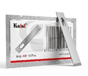 Skalpel bıçağı №4 Kaisi (10 ədəd) düz ehtiyat hissəsi - iFix