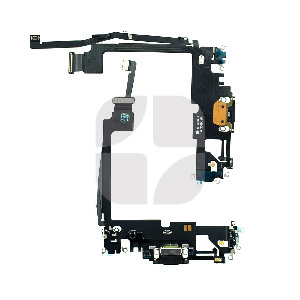 Enerji doldurma paneli/ mikrofon iPhone 12 Pro Max qara ehtiyat hissəsi - iFix