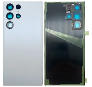 Arxa qapaq kamera şüşəsi ilə Samsung S22 Ultra (S908E) ağ Arxa qapaq kamera şüşəsi ilə Samsung S22 Ultra (S908E) ağ