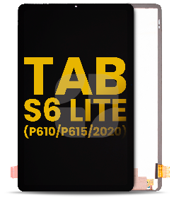 Ekran Samsung P610/ P613/ P615/ P619 Tab S6 Lite 10.4"/ S6 Lite 2022 10.4" qara ehtiyat hissəsi - iFix