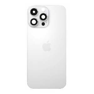 Arxa qapaq kamera şüşəsi ilə iPhone 16 Pro Max ağ ORG Arxa qapaq kamera şüşəsi ilə iPhone 16 Pro Max ağ ORG