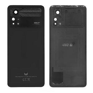 Arxa qapaq kamera şüşəsi ilə Xiaomi Poco X4 Pro 5G qara Arxa qapaq kamera şüşəsi ilə Xiaomi Poco X4 Pro 5G qara