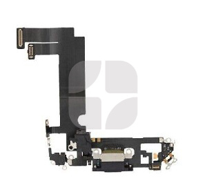 Enerji doldurma paneli/ mikrofon iPhone 12 Mini qara ORG ehtiyat hissəsi - iFix