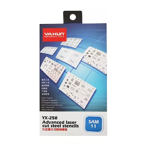 Trafaret YaXun YX-250 SM14 Samsung A10 - A70 seriyası Exynos 7870/ 7884/ 7885/ 7904/ 9610/ 9611 CPU Trafaret YaXun YX-250 SM14 Samsung A10 - A70 seriyası Exynos 7870/ 7884/ 7885/ 7904/ 9610/ 9611 CPU