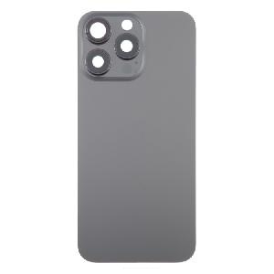 Arxa qapaq kamera şüşəsi və magsafe ilə iPhone 15 Pro qara ORG Arxa qapaq kamera şüşəsi və magsafe ilə iPhone 15 Pro qara ORG