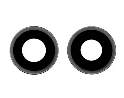 Kamera şüşəsi iPhone 13/ iPhone 13 mini çərçivədə qara