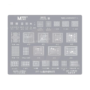 Trafaret MaAnt iPhone 13/ 13 Pro/ 13 Pro Max/ 13 Mini ehtiyat hissəsi - iFix