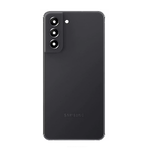 Arxa qapaq kamera şüşəsi ilə Samsung S21 FE (G990F) qara 