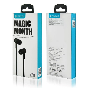Qulaqlıq 3.5mm Celebrat D2 qara Qulaqlıq 3.5mm Celebrat D2 qara