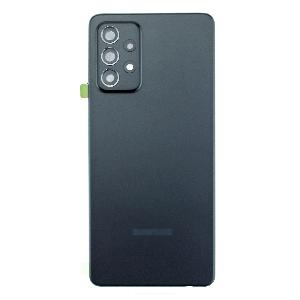 Arxa qapaq kamera şüşəsi ilə Samsung A72 (A725F) qara