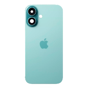 Arxa qapaq kamera şüşəsi ilə iPhone 16 firuzəyi yaşıl ORG Arxa qapaq kamera şüşəsi ilə iPhone 16 firuzəyi yaşıl ORG