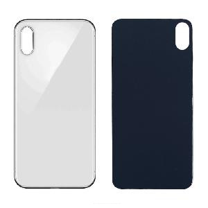 Arxa qapaq iPhone XS Max (böyük kəsik) ağ ORG