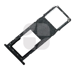 SİM tutucu Samsung A01 (A015F) qara ehtiyat hissəsi - iFix