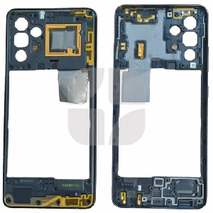 Korpusun orta hissəsi Samsung A32 (A325F) qara ehtiyat hissəsi - iFix