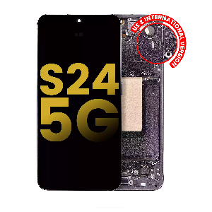 Ekran Samsung S24 (S921B) çərçivədə qara SVC Ekran Samsung S24 (S921B) çərçivədə qara SVC