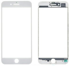 Şüşə ekran üçün/ OCA/ çərçivə iPhone 7 Plus ağ