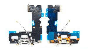 Enerji doldurma paneli/ mikrofon iPhone 7 qara