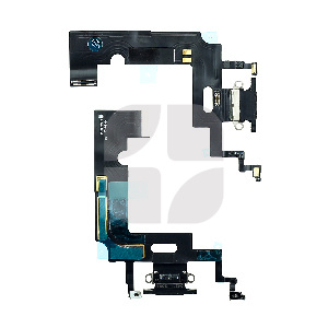 Enerji doldurma paneli/ mikrofon iPhone XR qara ORG ehtiyat hissəsi - iFix
