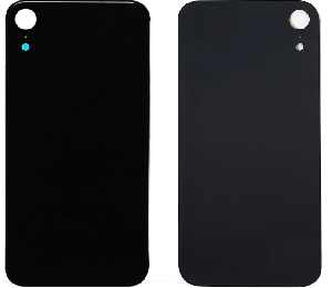 Arxa qapaq iPhone XR (böyük kəsik) qara ORG Arxa qapaq iPhone XR (böyük kəsik) qara ORG