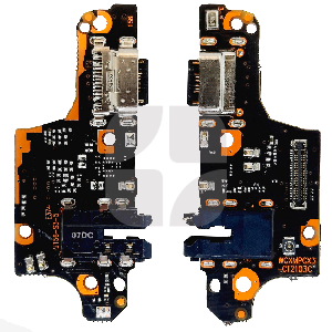 Enerji doldurma paneli/ sistem konnektoru/ mikrofon/ sim konnektor Xiaomi Poco X3 NFC/ Poco X3 Pro ORG ehtiyat hissəsi - iFix