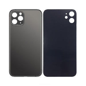 Arxa qapaq iPhone 11 Pro (böyük kəsik) qara ORG Arxa qapaq iPhone 11 Pro (böyük kəsik) qara ORG