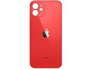 Arxa qapaq iPhone 12 mini (böyük kəsik) qırmızı ORG