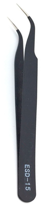 Пинцет изогнутый YaXun YX-15ESD
