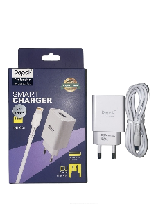 Şarj adapteri USB Depak DH-G01 (Type-C) ağ Şarj adapteri USB Depak DH-G01 (Type-C) ağ