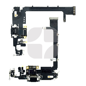 Enerji doldurma paneli/ mikrofon iPhone 11 Pro Max qara ORG ehtiyat hissəsi - iFix