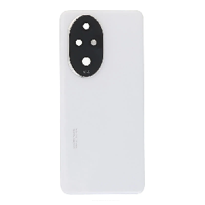 Arxa qapaq kamera şüşəsi ilə Huawei Honor 200 ağ Arxa qapaq kamera şüşəsi ilə Huawei Honor 200 ağ