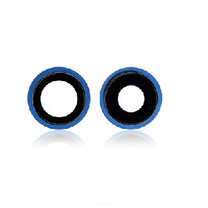 Kamera şüşəsi iPhone 12/ iPhone 12 Mini çərçivədə mavi