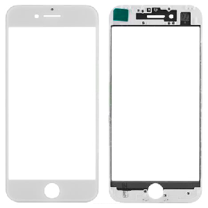 Şüşə ekran üçün/ OCA/ çərçivə iPhone 7 ağ